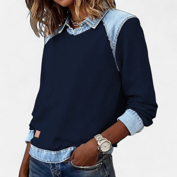 Stylish Long Sleeve Blouse