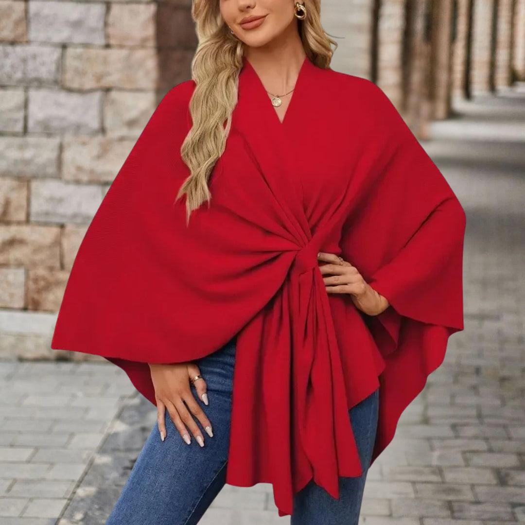 Silei | Stylish Poncho Sweater