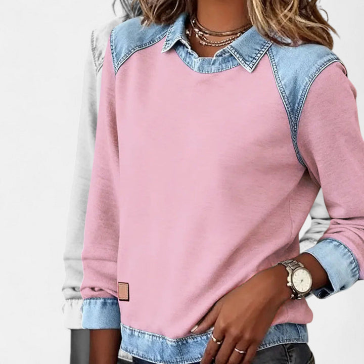 Stylish Long Sleeve Blouse