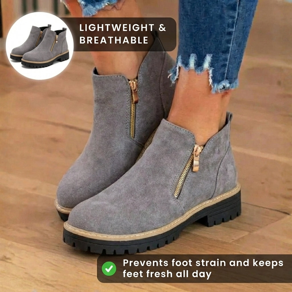 Retro-Style Orthopedic Boots