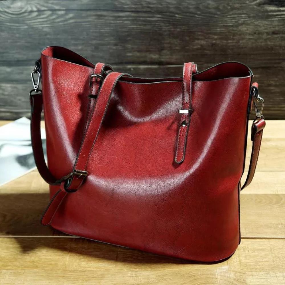 Jane | Classic Vintage Leather Handbag