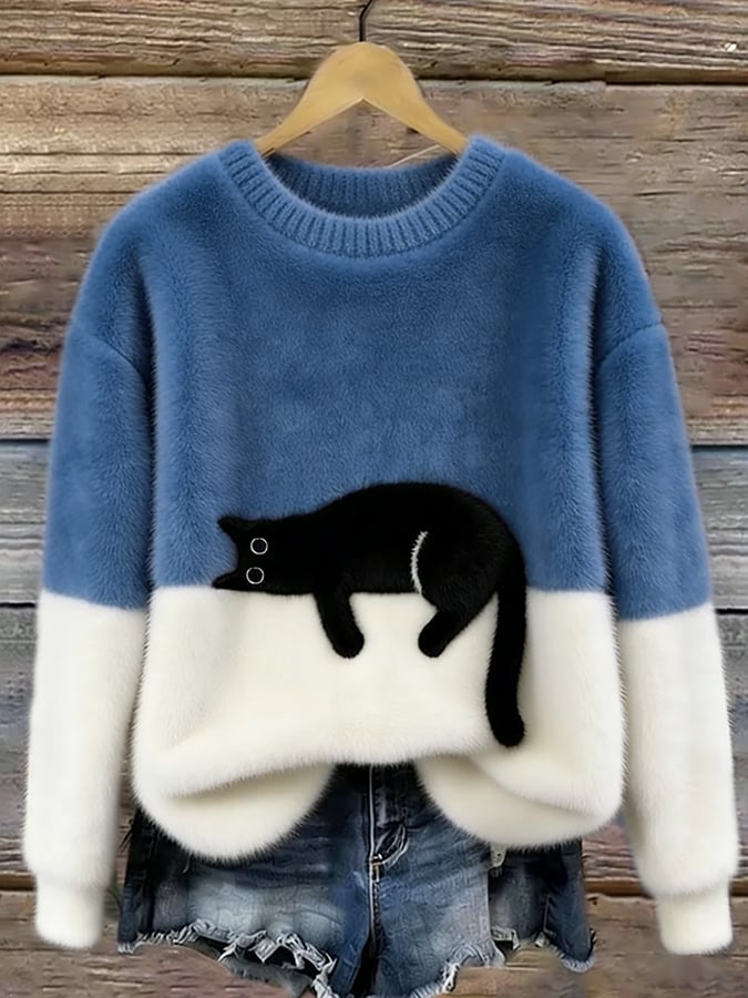 Bridget | Women's Cat-Themed Sweatshirt