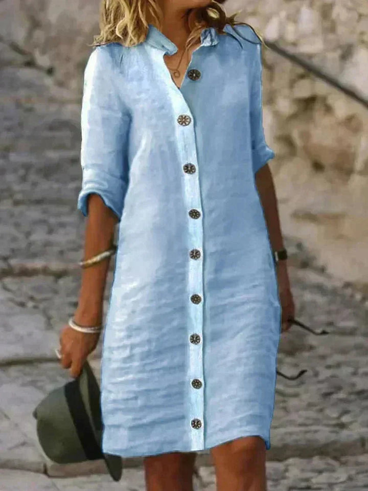 Avera | Lightweight Comfort Shirt Dress