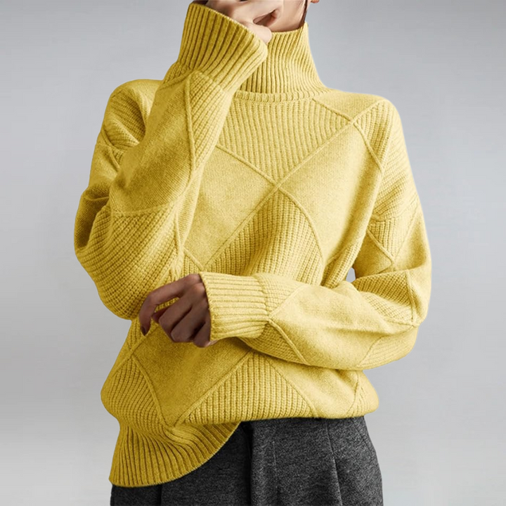 Lauren | Luxe Turtleneck Knit Sweater