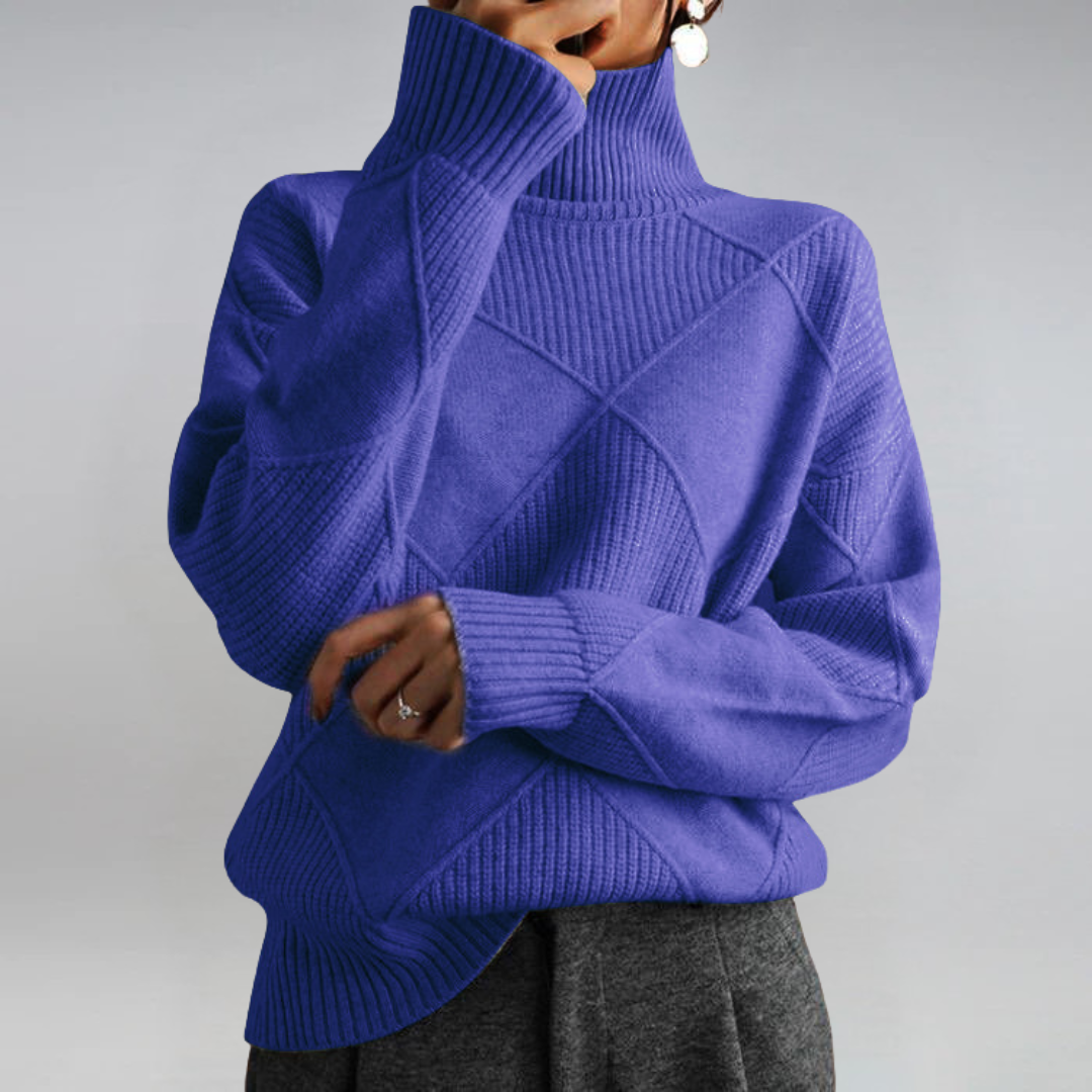 Lauren | Luxe Turtleneck Knit Sweater