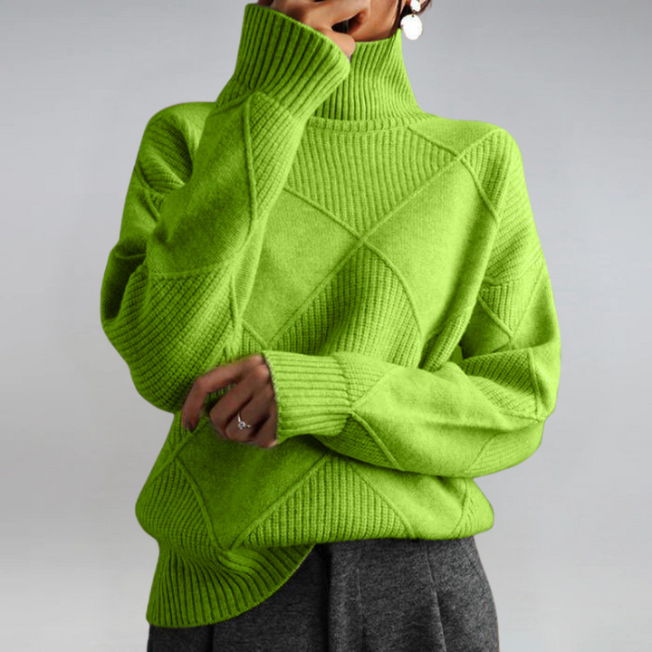 Lauren | Luxe Turtleneck Knit Sweater