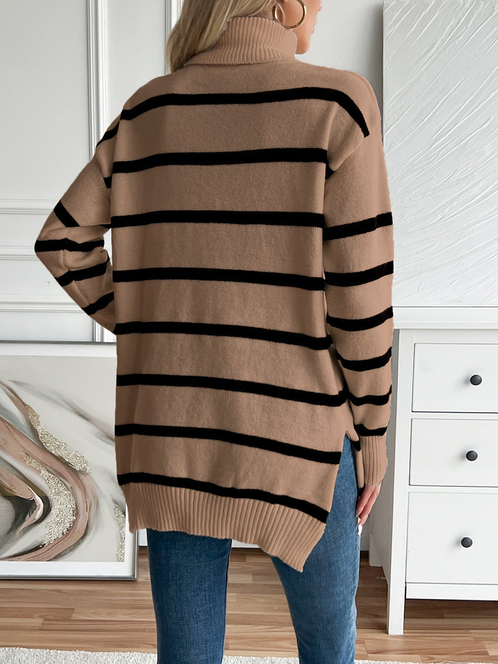 Maya - Striped Knit Sweater