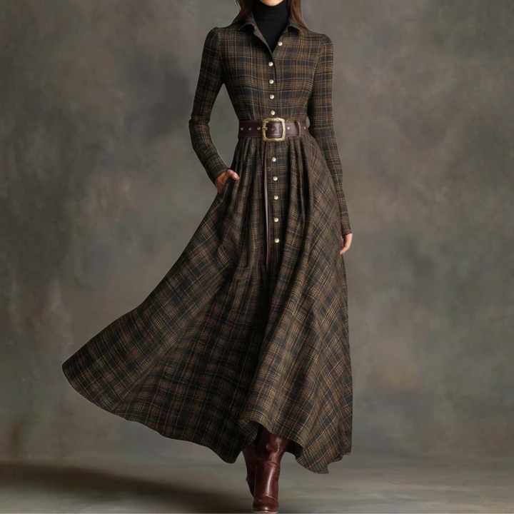 Sara™ | Retro-Inspired Maxi Dress