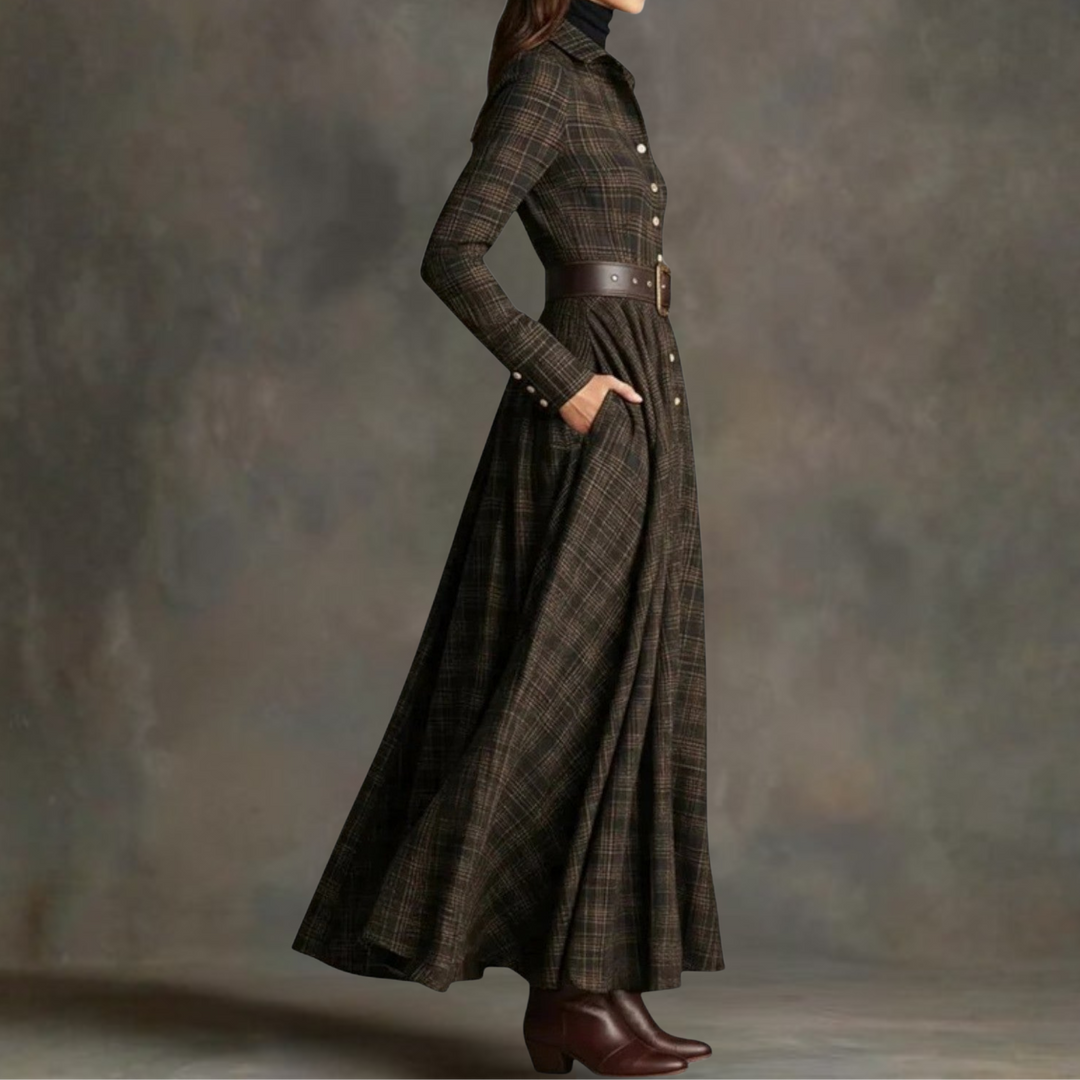 Sara™ | Retro-Inspired Maxi Dress