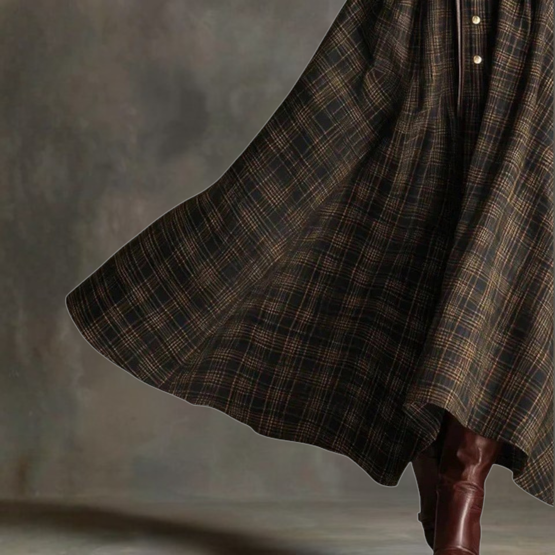 Sara™ | Retro-Inspired Maxi Dress
