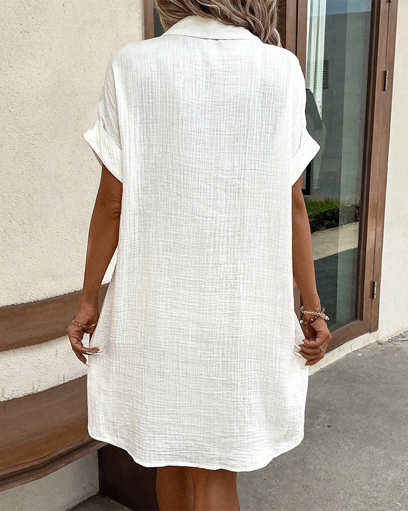 Chloe | Relaxed Summer Shirt Dress