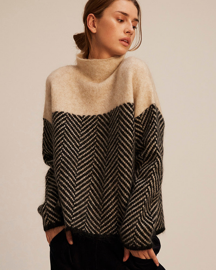 Norah | Cozy Cotton Turtleneck Knit