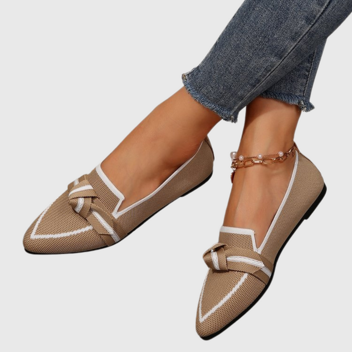 Mirella | Cozy Knotted Loafers