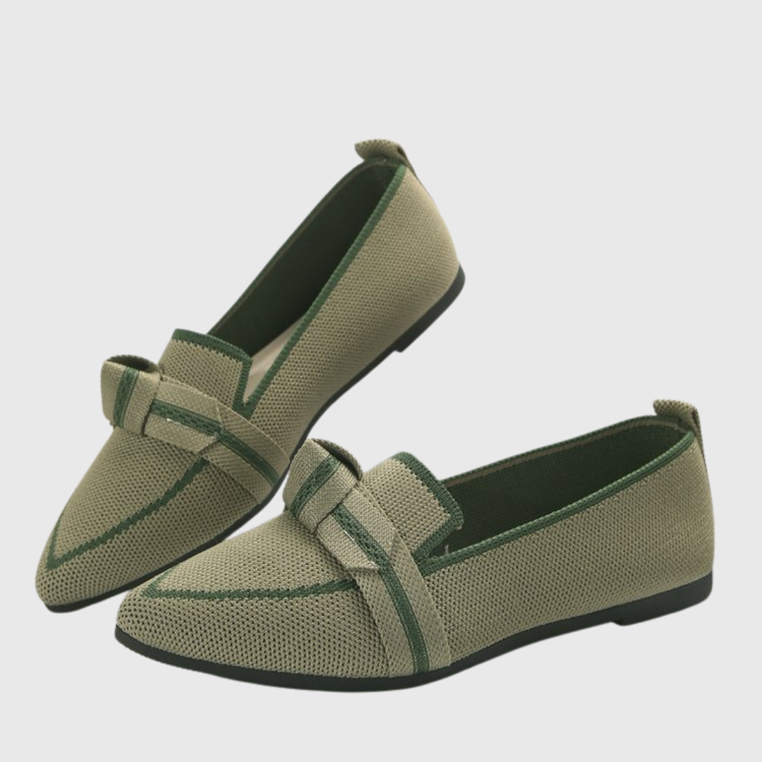 Mirella | Cozy Knotted Loafers