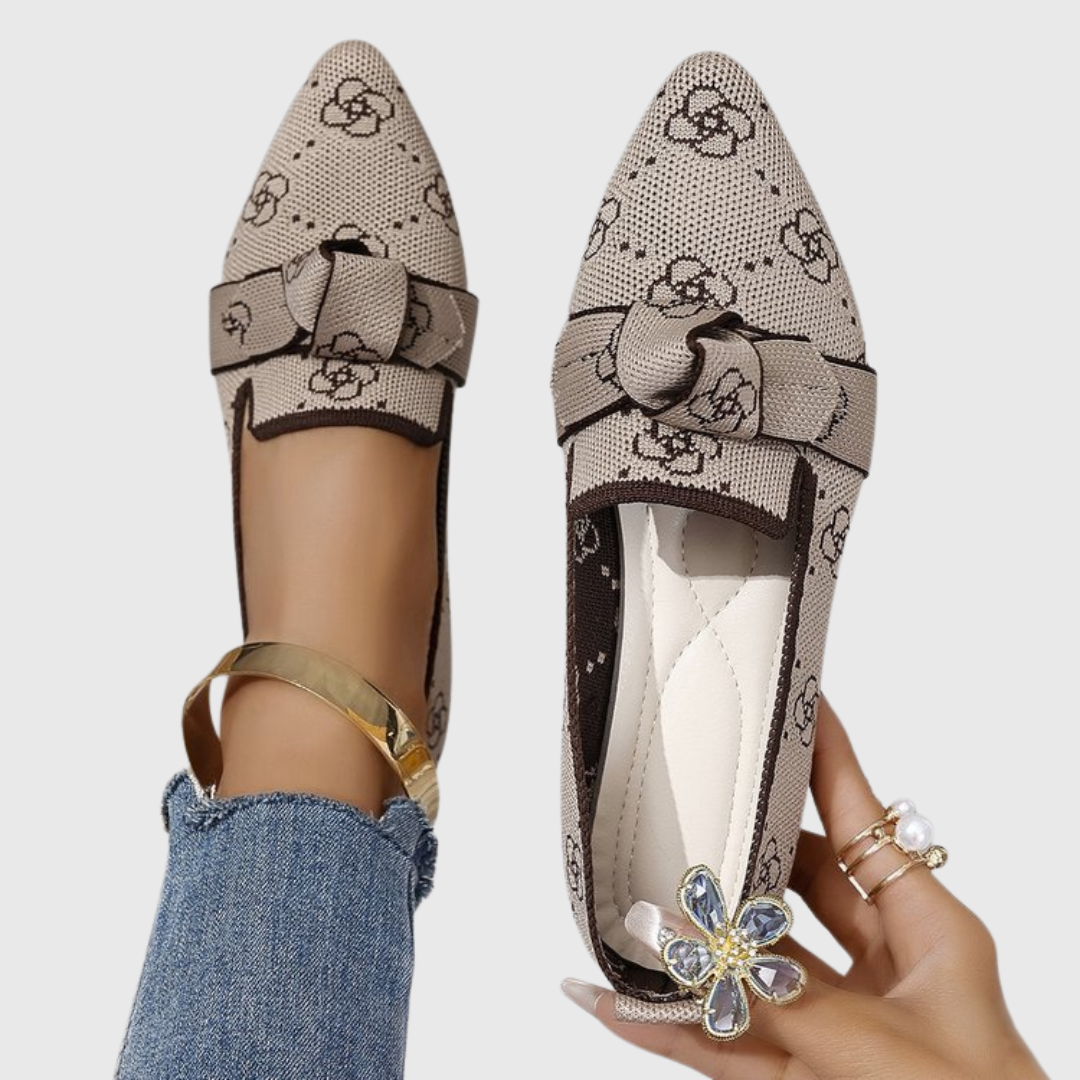 Marigold | Cozy Floral Loafers