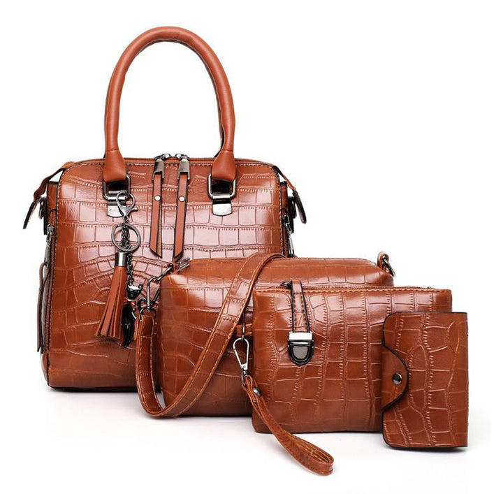 Evelyn - Chic Everyday 4-Piece Leather Bag Collection