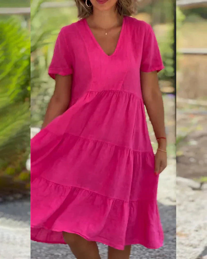 Bexley - Relaxed V-Neck Summer Dress