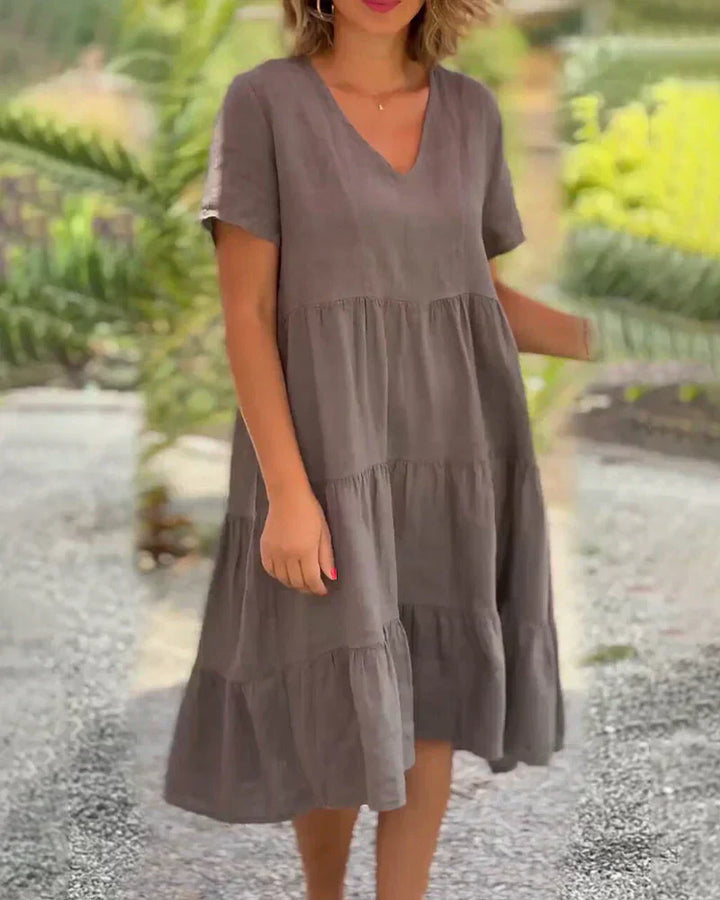 Bexley - Relaxed V-Neck Summer Dress