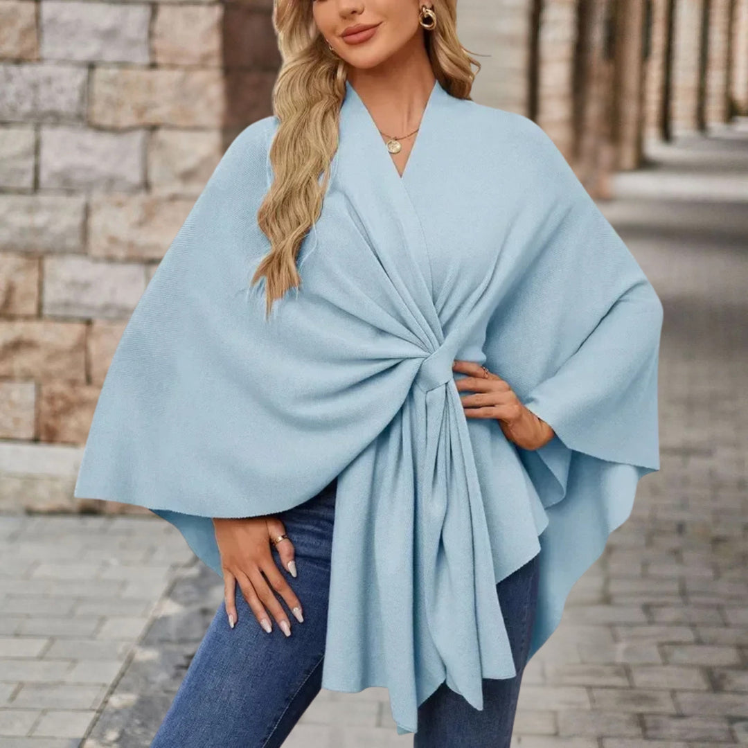 Silei | Stylish Poncho Sweater