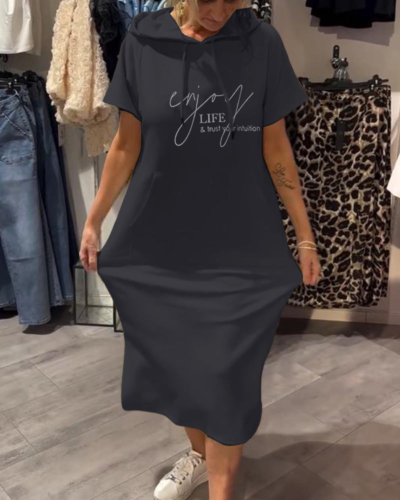 Bridget - Relaxed Hoodie Dress