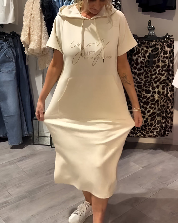 Bridget - Relaxed Hoodie Dress