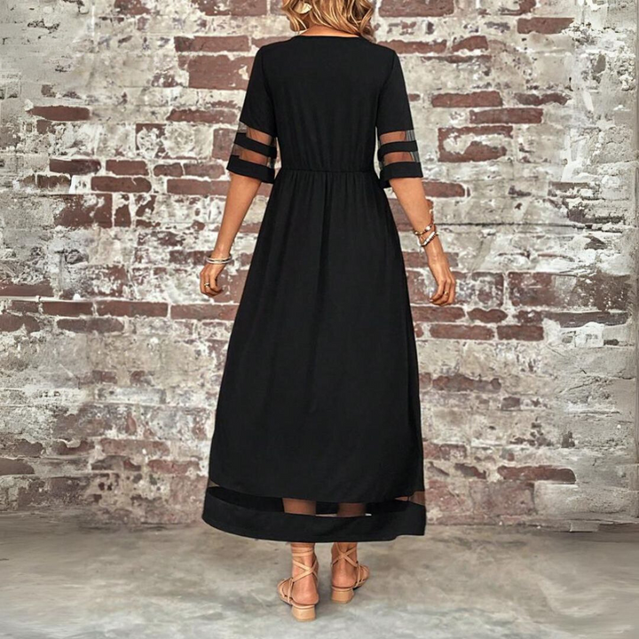 Aubrey™ – Figure-Enhancing Tummy Control Midi Dress
