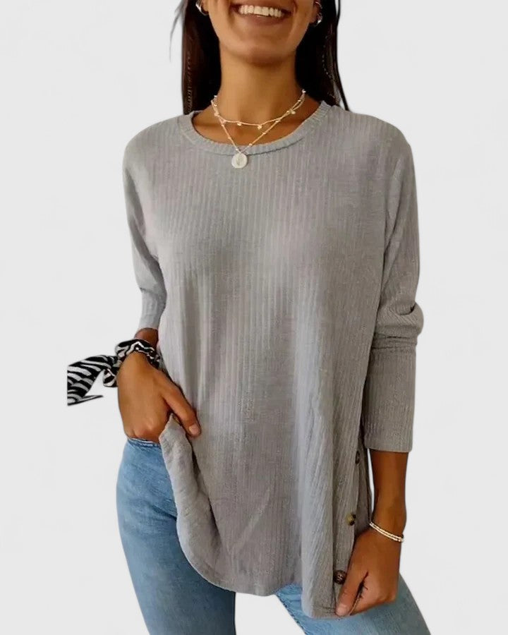 Megan™ | Stylish Crew Neck Top