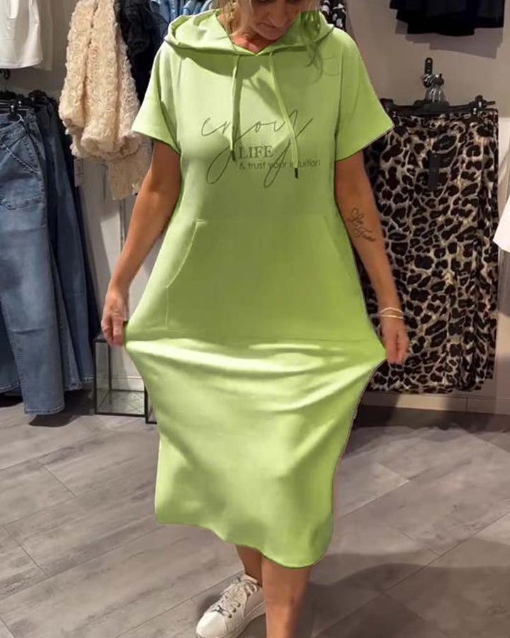 Bridget - Relaxed Hoodie Dress