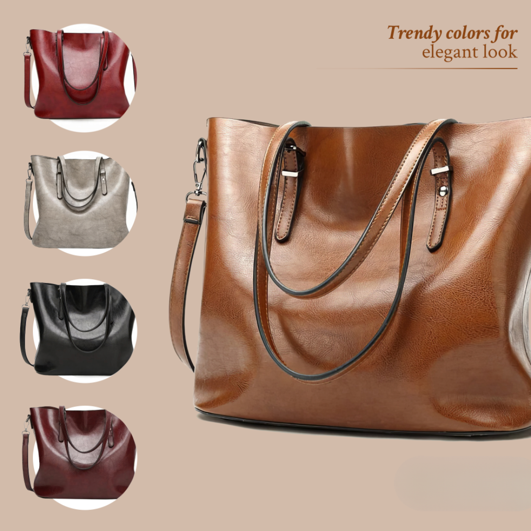 Jane | Classic Vintage Leather Handbag