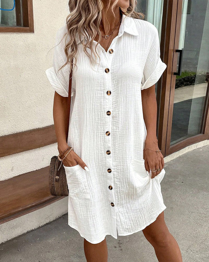 Chloe | Relaxed Summer Shirt Dress