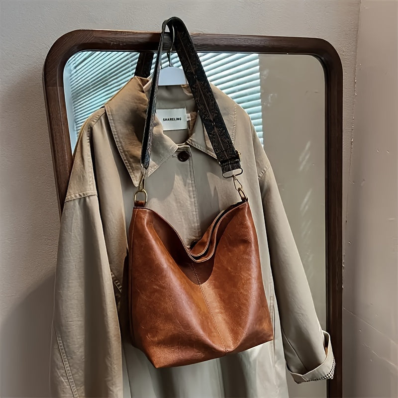 OLIVIA | Timeless Leather Tote Bag