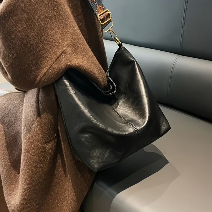 OLIVIA | Timeless Leather Tote Bag