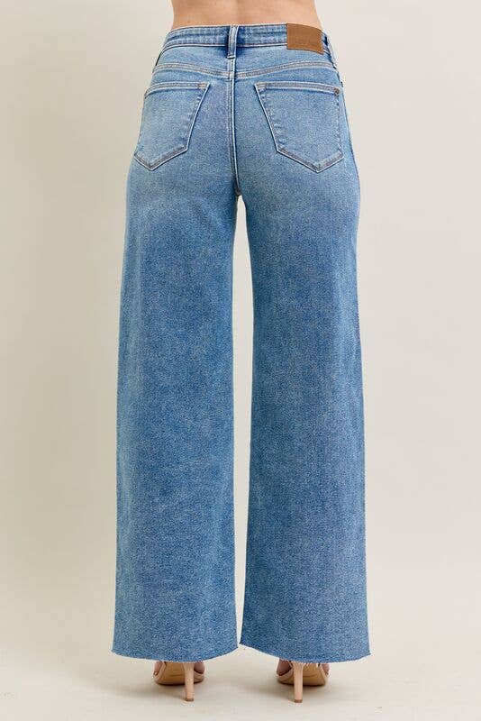 Judy Blue Vintage Wash Wide Leg