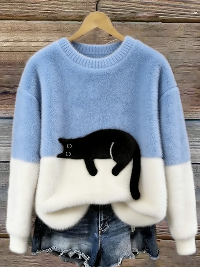 LunaCat Snug Sweater