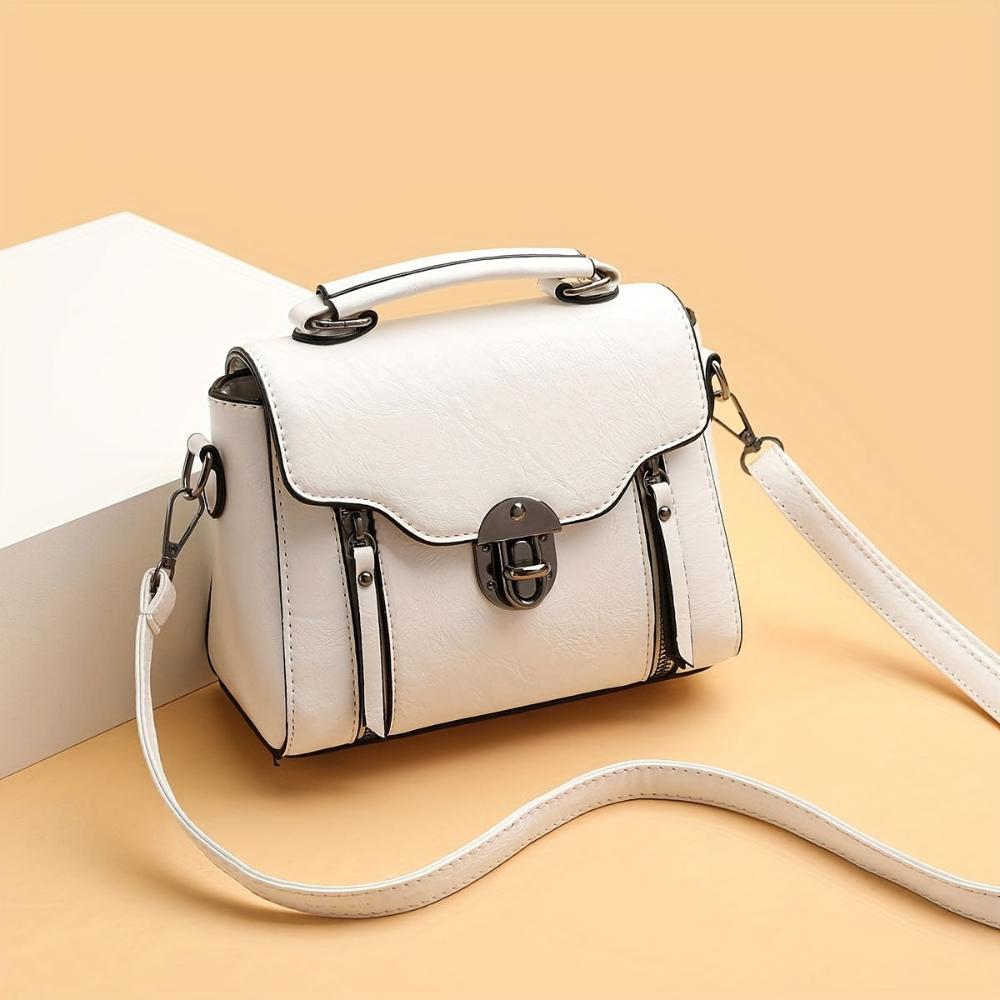 Zoe - Classic Leather Shoulder Bag with Timeless Elegance