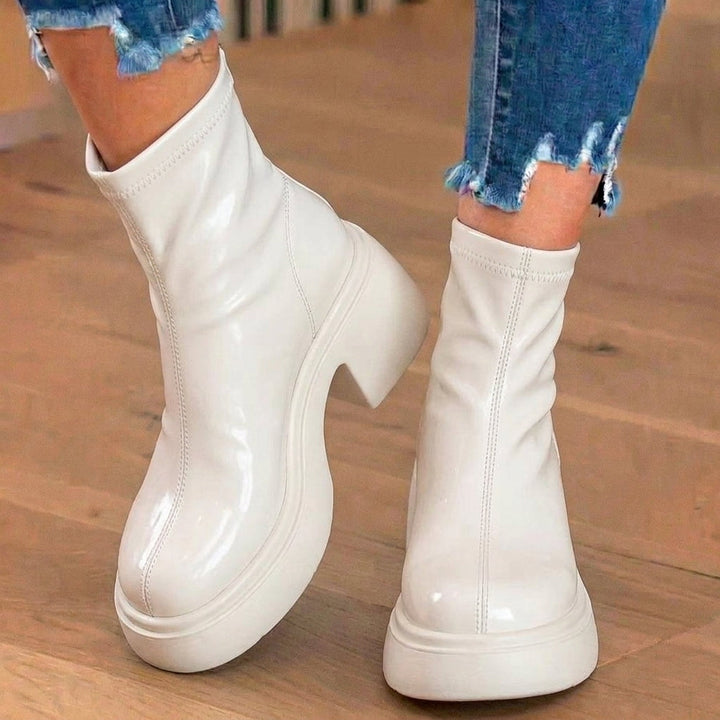 Stylish Orthopedic Boots with Distinctive Design