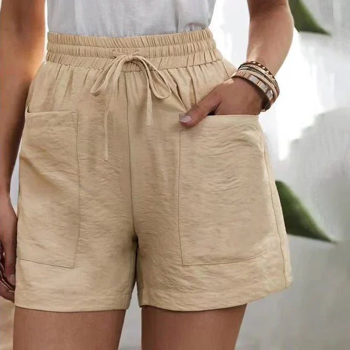 Alani | Easygoing Linen Blend Shorts