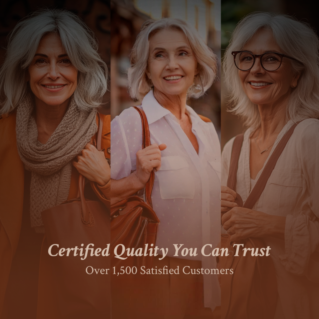 Katherine - Elegant Leather Statement Handbag