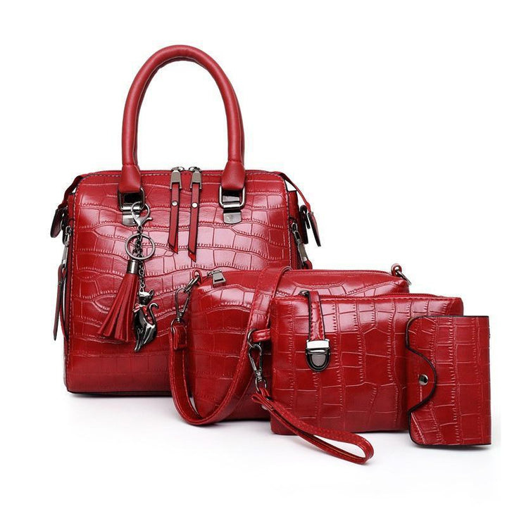 Evelyn - Chic Everyday 4-Piece Leather Bag Collection