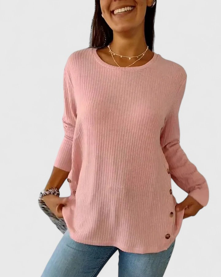 Megan™ | Stylish Crew Neck Top