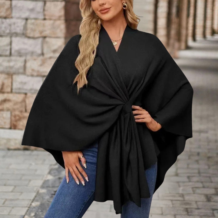 Silei | Stylish Poncho Sweater