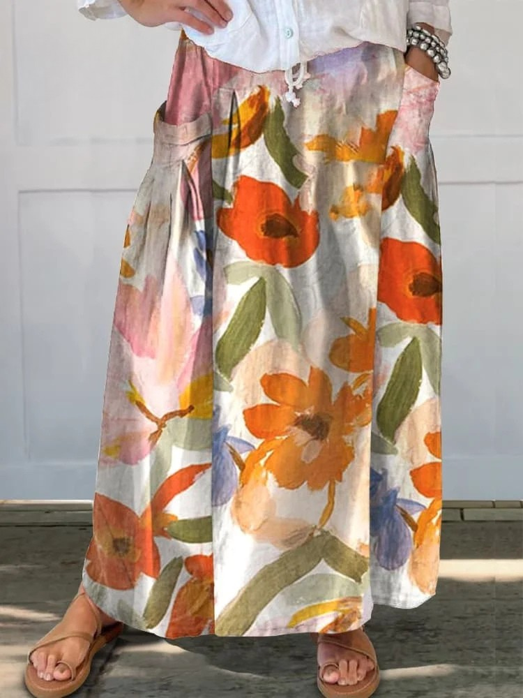 Wildflower Pocket Skirt | Meadow Collection