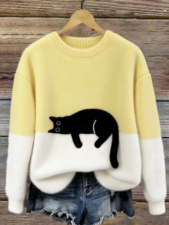 LunaCat Snug Sweater