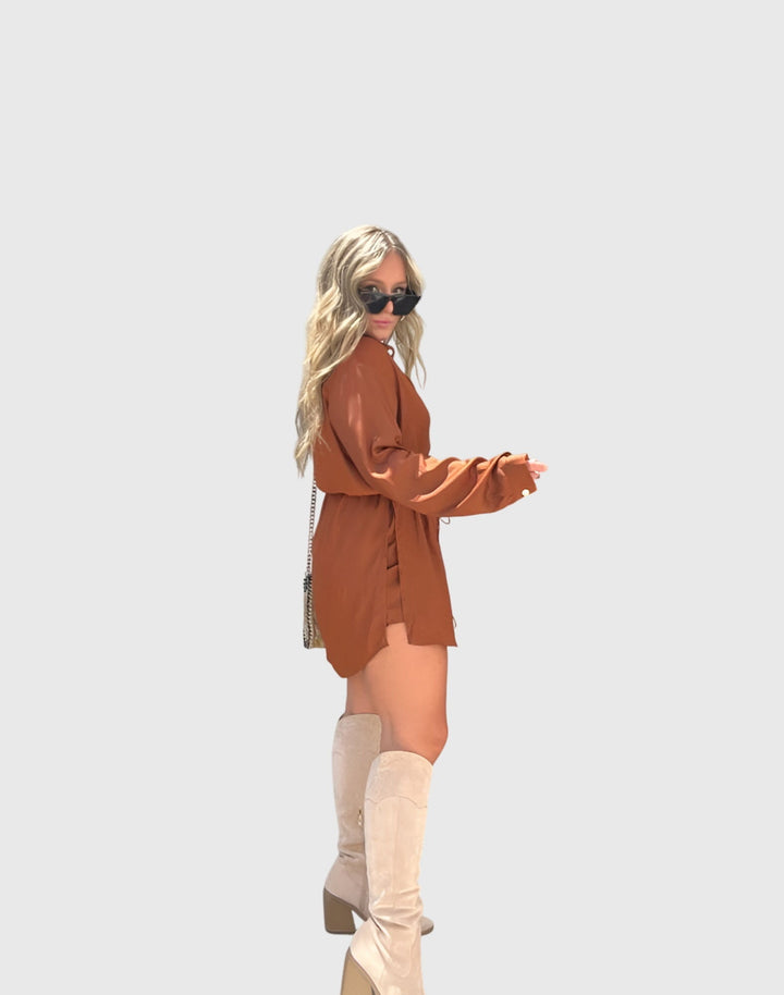 Annie | Chic Romper Dress