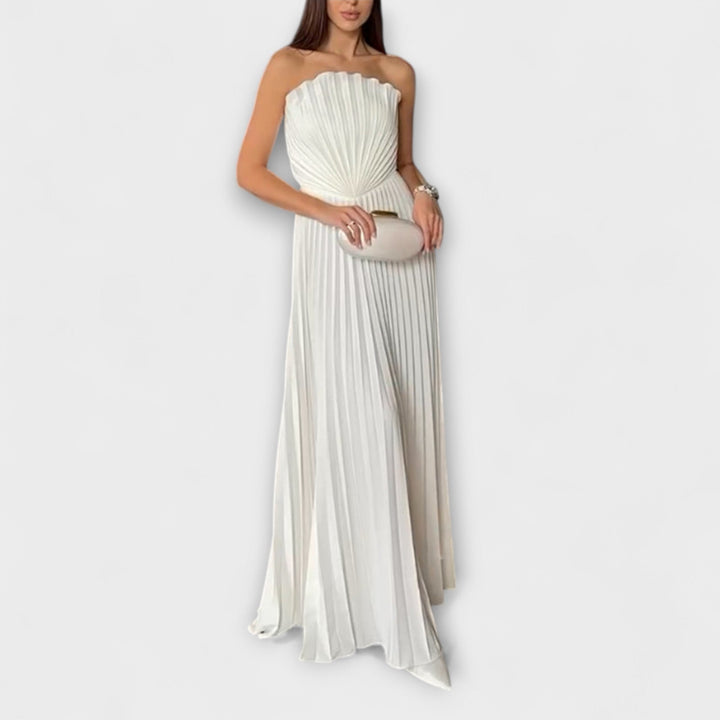 Athena - Elegant Pleated Dress
