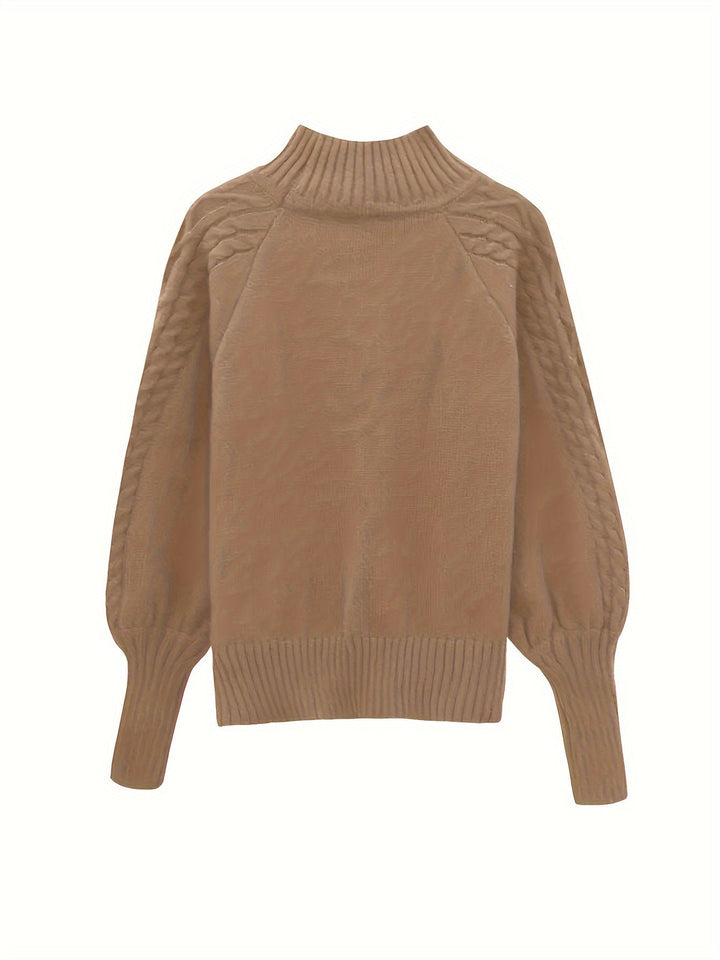 Tinsley - Comfortable Long Sleeve Knit Pullover