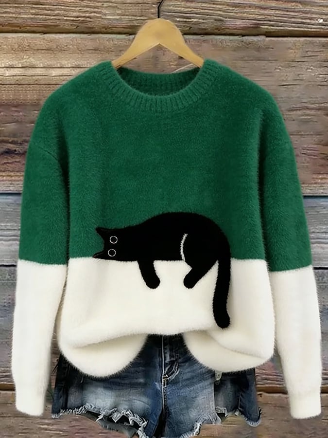 LunaCat Snug Sweater