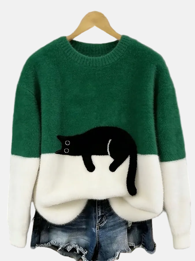 Bridget | Women's Cat-Themed Sweatshirt