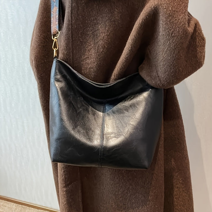OLIVIA | Timeless Leather Tote Bag