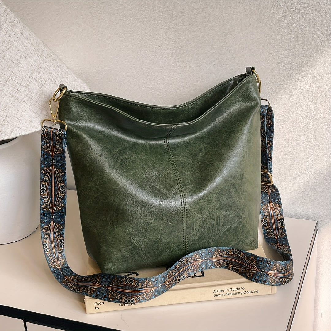 OLIVIA | Timeless Leather Tote Bag